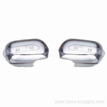 Side Mirror Covers for Hilux Vigo 12-ON, Made of ABS with Chromed